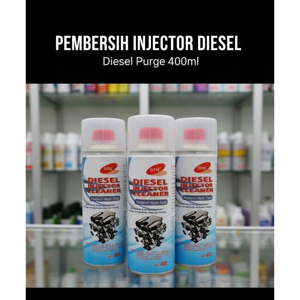 Jual ZONE DIESEL PURGE DIESEL INJECTOR CLEANER 400ML Pembersih Injektor ...