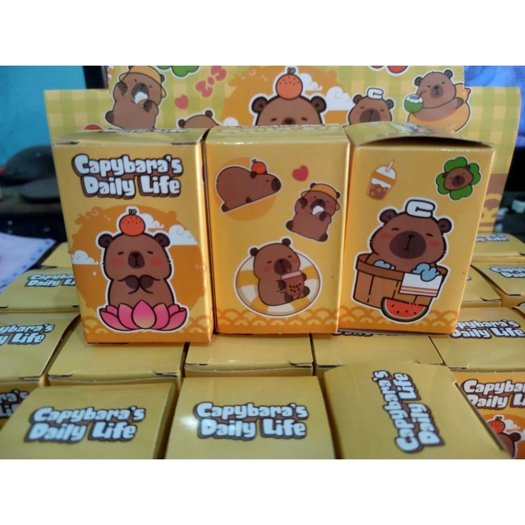 Jual Capybara Blind Box – Mini Figure Lucu (Isi Random) | Shopee Indonesia