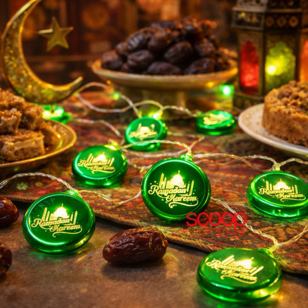 Scoop Dekorasi Lebaran / Ramadhan Lampu LED 62331701