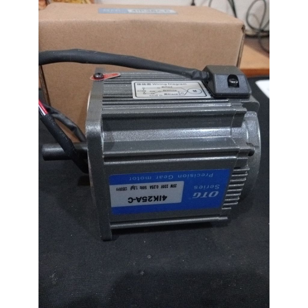 Jual round shaft motor OTG 4Ik25-C 25watt 1 PHASE 220V 4POLE | Shopee ...