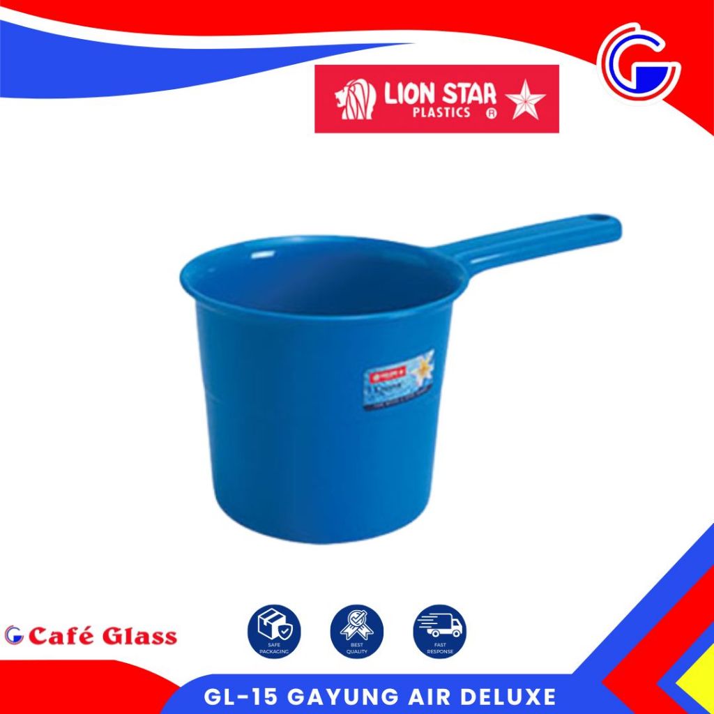 Gayung Mandi Plastik Lion Star / Gayung Tinggi Gl-15 Gayung Air Deluxe