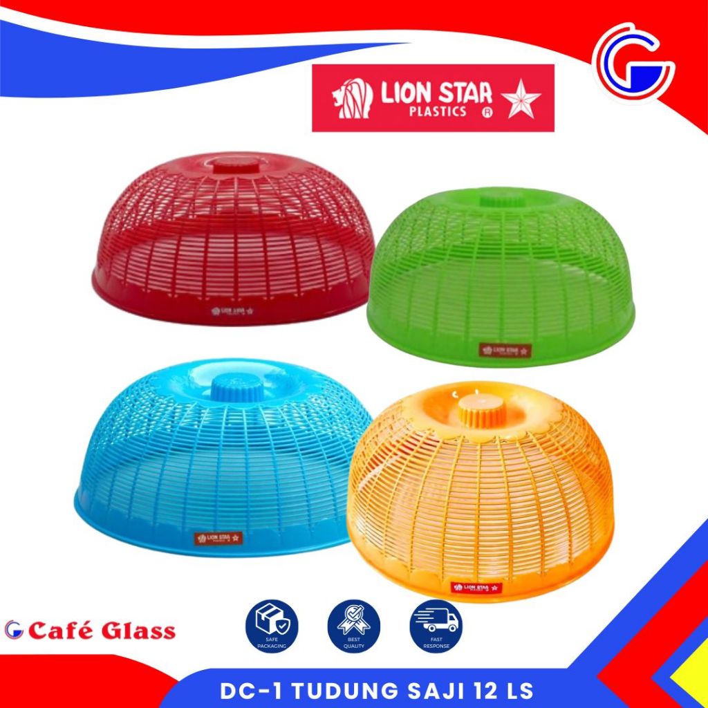 Tudung Saji Plastik Kecil / Penutup Makanan Lion Star / Dc-1 Tudung Saji 12 Ls