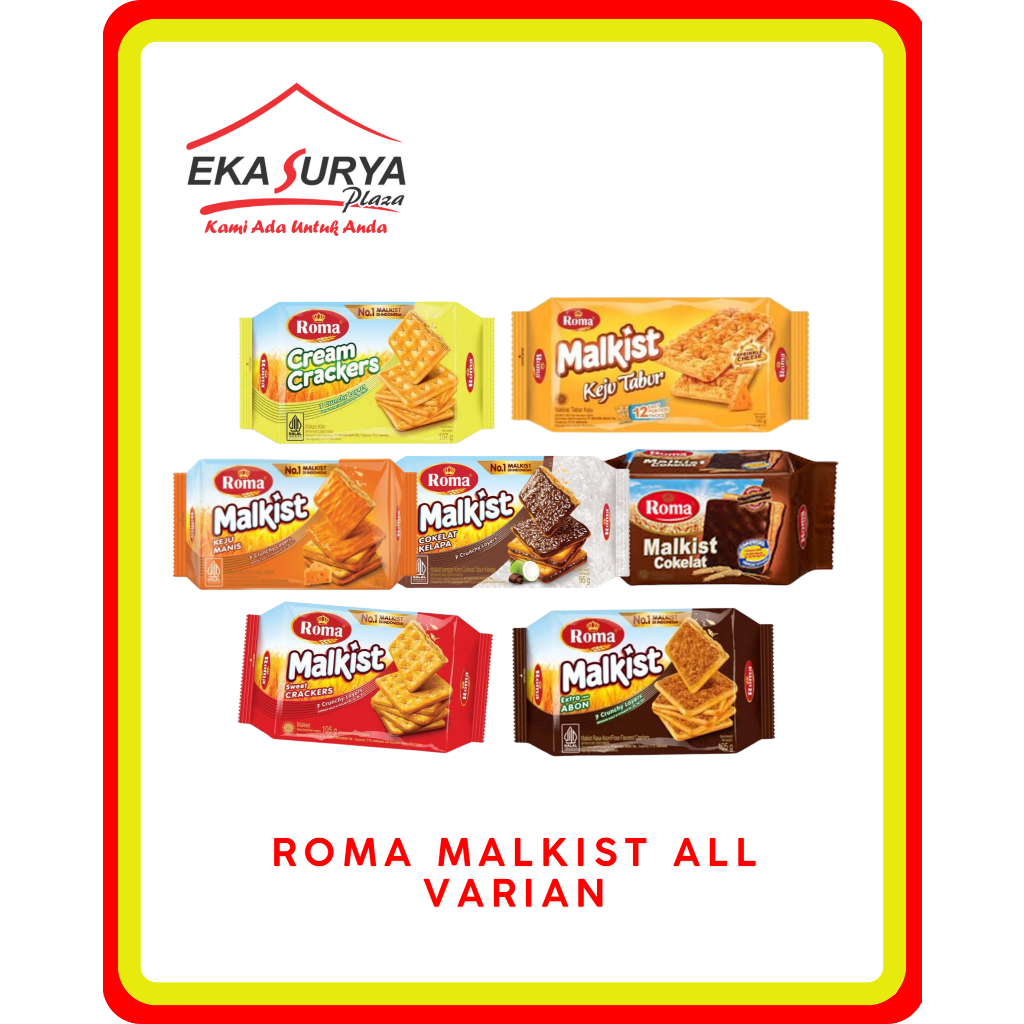 Jual Roma Malkist All Varian 105GR | Shopee Indonesia