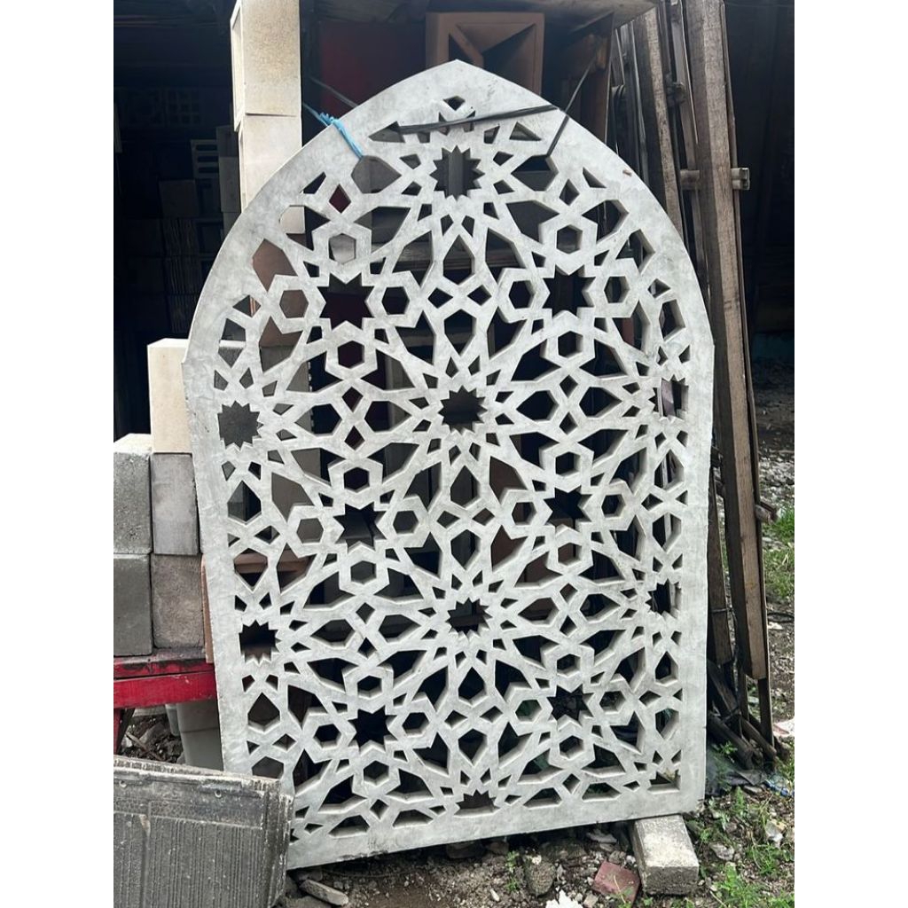 Jual GRC Krawangan Custom | Motif Krawangan Fasad Rumah | Shopee Indonesia