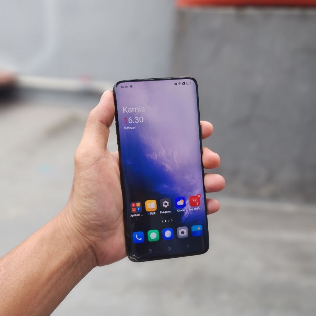 Jual ONEPLUS 7 PRO 8/256 SNAPDRAGON MINUS RETAK FUNGSI NORMAL | Shopee ...