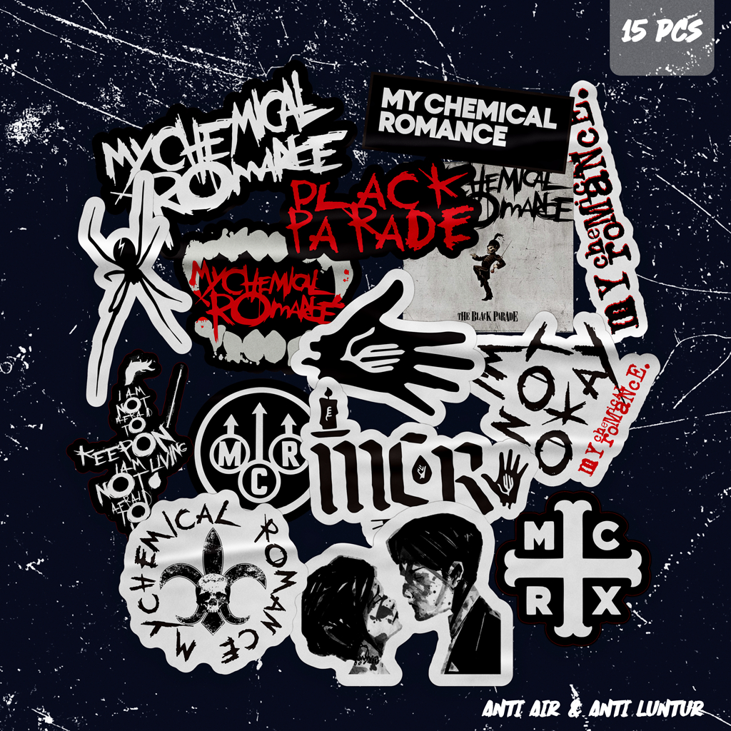 Jual Stiker Pack Band MCR Mini 15 Pcs | Shopee Indonesia