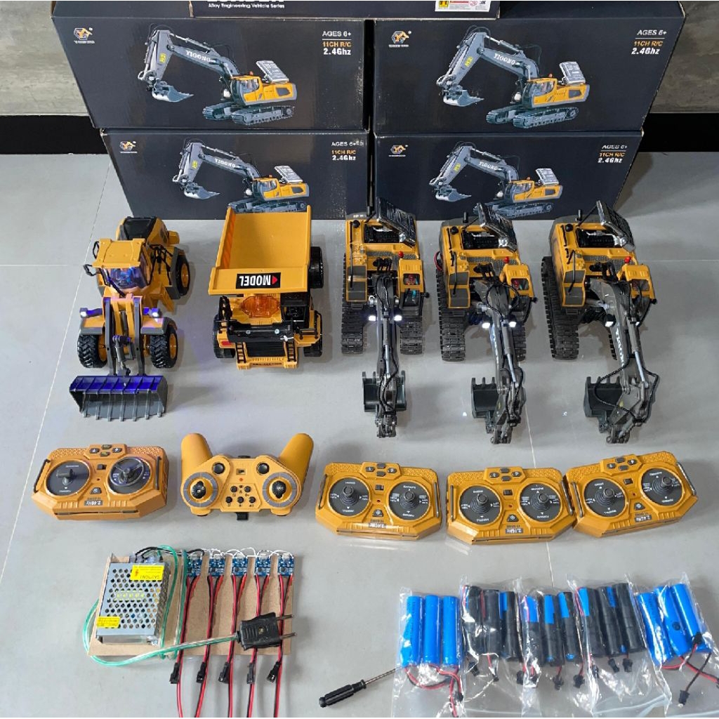 Jual PRODUK TERLARIS PAKET USAHA RC EXCAVATOR YIGONG 11CH + TIMER ...
