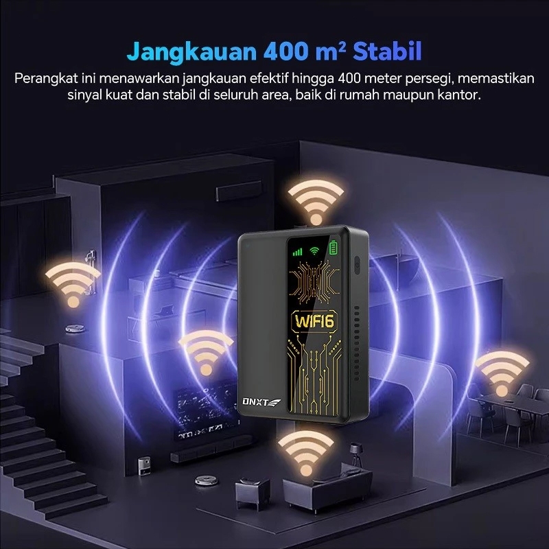 Jual Baru Mobile 2in1 WiFi Hotspot 10000mAh Powerbank 4G/5G LTE 300Mbps ...