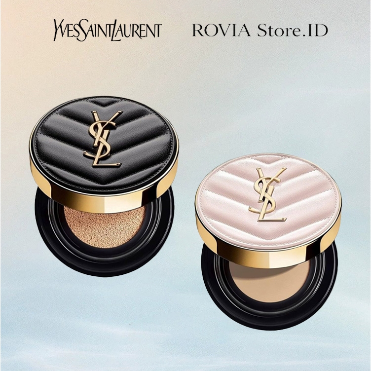 Jual YSL New Luminous Matte Cushion Reno Leather – Hitam 14g / Pink 12g ...