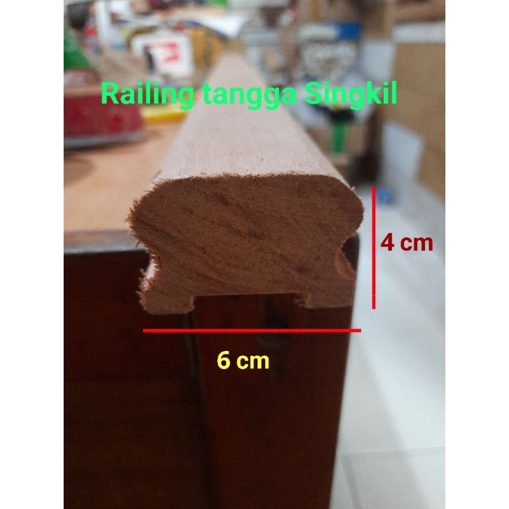 Jual Pesanan 16 mtr Railing kayu Kamper Singkil | Shopee Indonesia