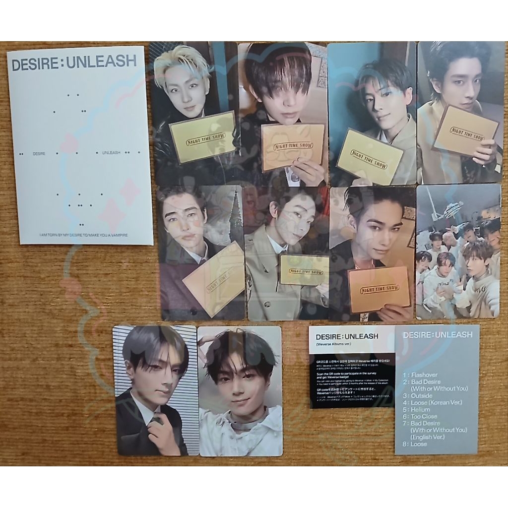 Jual [READY STOCK] ALBUM ENHYPEN - DESIRE:UNLEASH (MEMBER SET