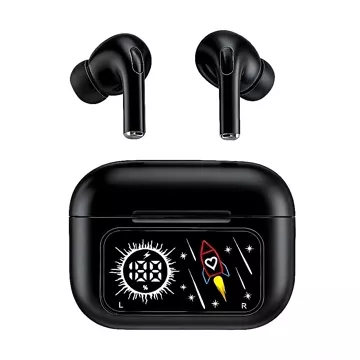 PUNING LENTIVEN TWS Earphone Headset Bluetooth V5.4 Smart Screen Active Noise Reduction ANC ENC