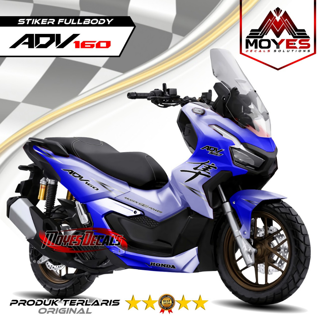 Jual Decal Variasi Adv 160 Full Body Stiker ADV160 Fullbody Custom ...