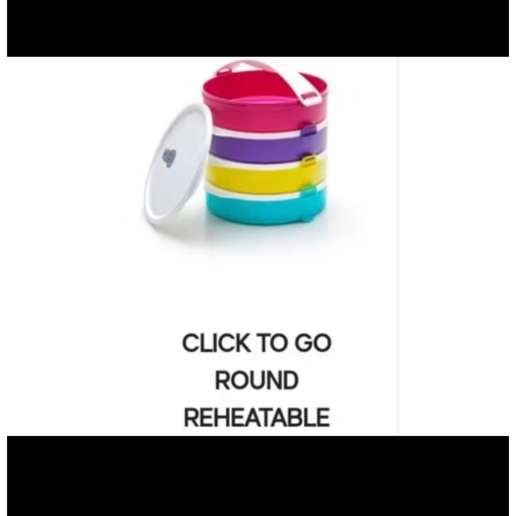 Jual click to go round reheatable | Shopee Indonesia