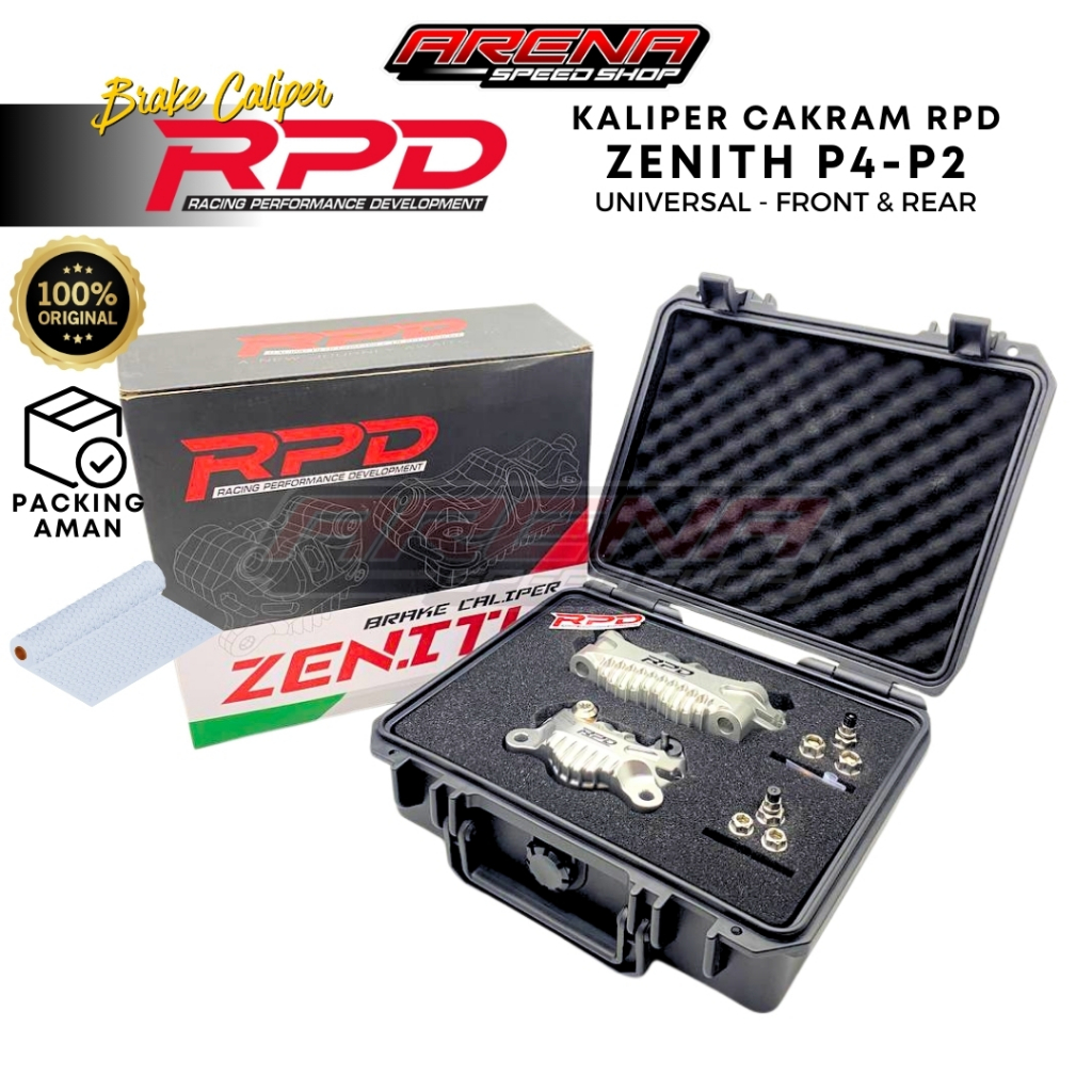 Jual RPD Brake Caliper Zenith set Radial 4P Pitch 100 & Axial 2P ...