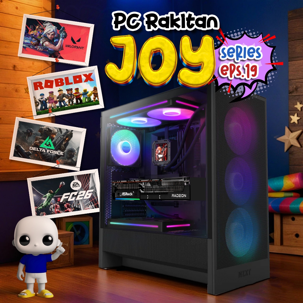 Jual IMPC JOY EPS 19 - PC RAKITAN AMD RYZEN 7 8700F | RX 9060 XT 16GB ...