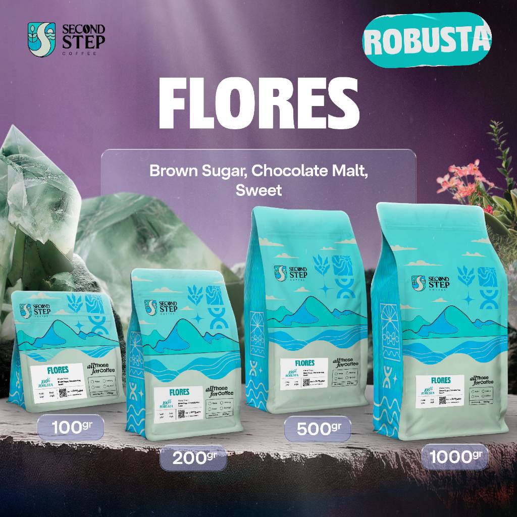 Jual Second Step Coffee Kopi Robusta Flores Bajawa Coffee Bean Espresso ...