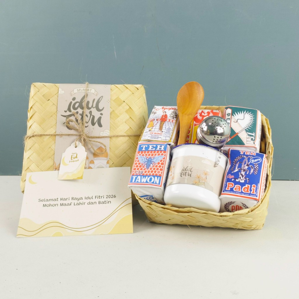 Hampers Parcel LEBARAN Idul Fitri Unik Teh Jadul