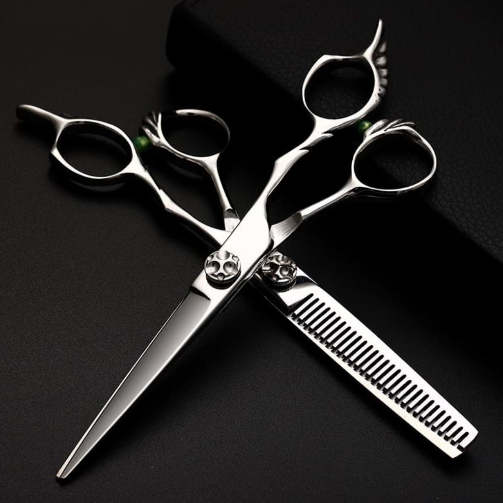 Jual Gunting Potong Rambut Salon Barber premium profesional Stainless ...