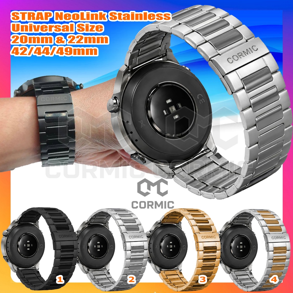Jual Strap Smartwatch NEOLINK CormiC Tali Jam Tangan Stainless Steel ...