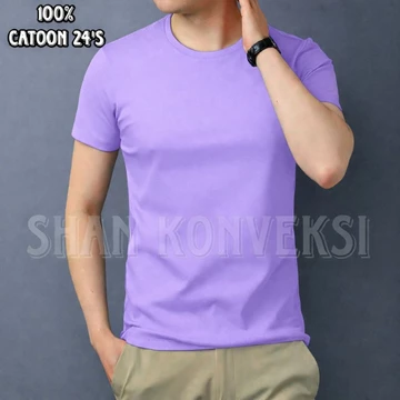 Kaos Polos Dewasa Catton Combad 24S (40 Warna)