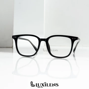 Luxilens Groovy Frame Kacamata Kotak Fashion Pria Dan Wanita Normal Minus Lensa Antiradiasi
