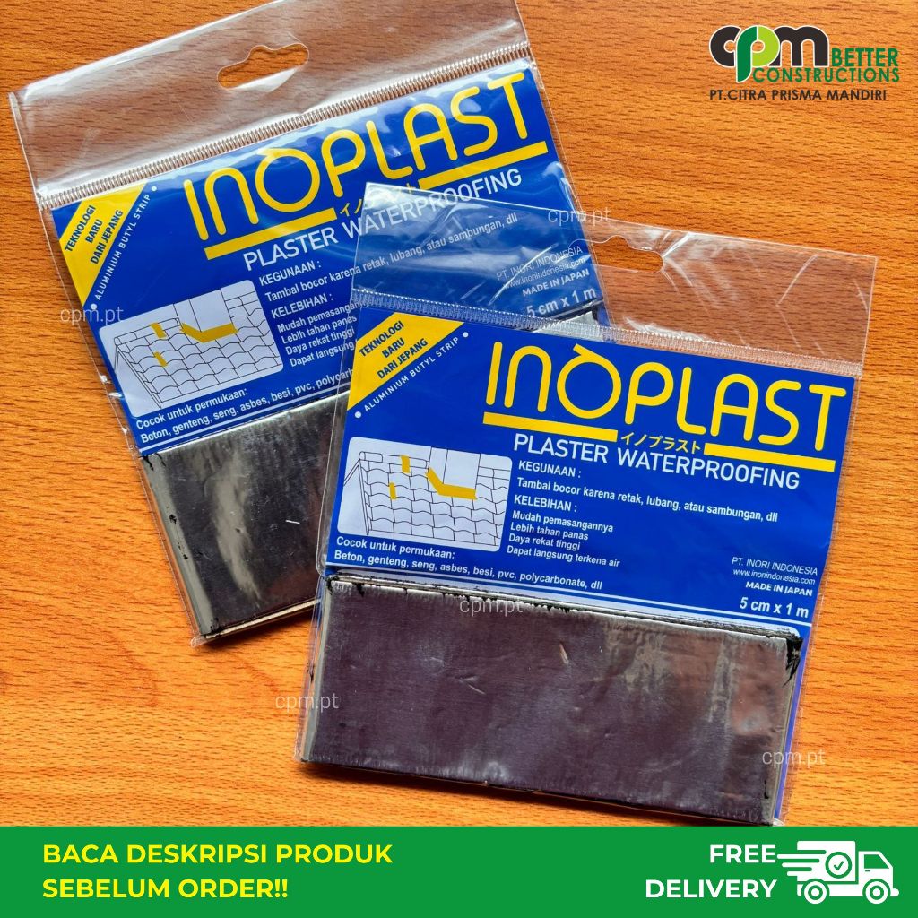 Jual INOPLAST Plaster Waterproofing Penutup Atap Bocor Tahan Panas 5cm ...
