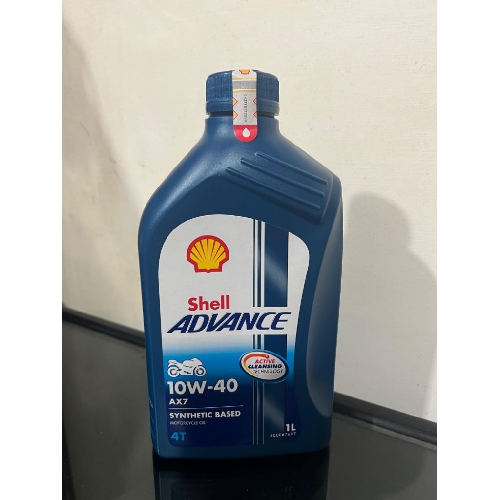 Jual OLI MOTOR SHELL ADVANCE AX7 10W40 1L ORIGINAL | Shopee Indonesia