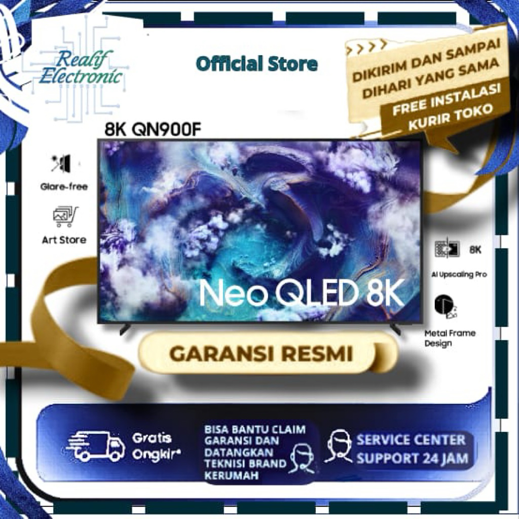 Jual Samsung QA65QN900FKXXD Smart TV Neo Qled 8K 65 Inch QN900F ...