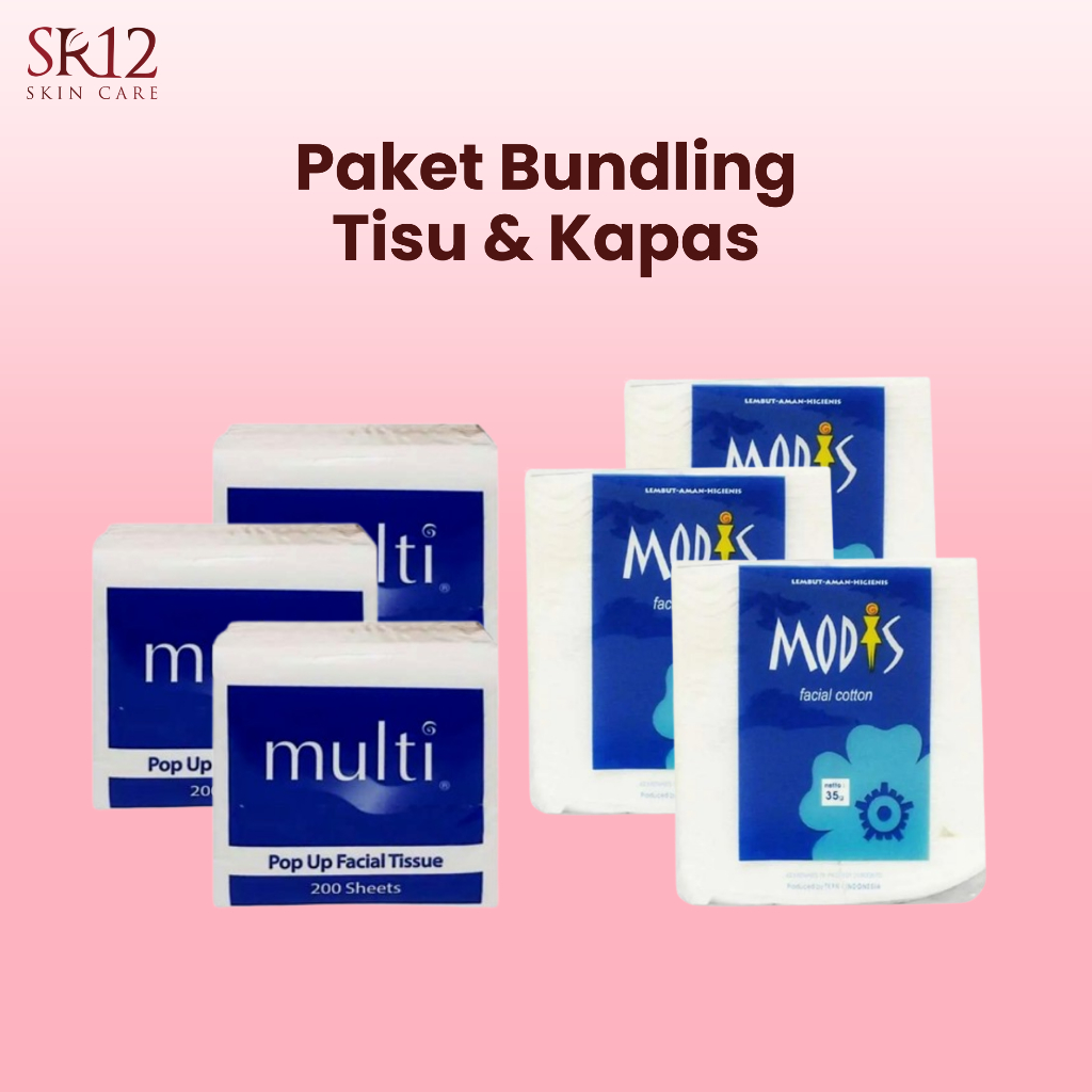 PAKET BUNDLING TISSUE DAN KAPAS KECANTIKAN