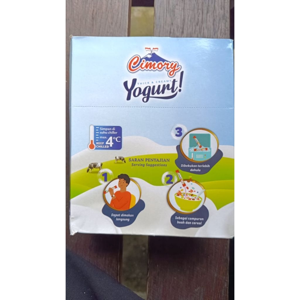Jual Cimory yogurt stick 40 gram 1 box isi 25 pcs fresh dan baru exp ...