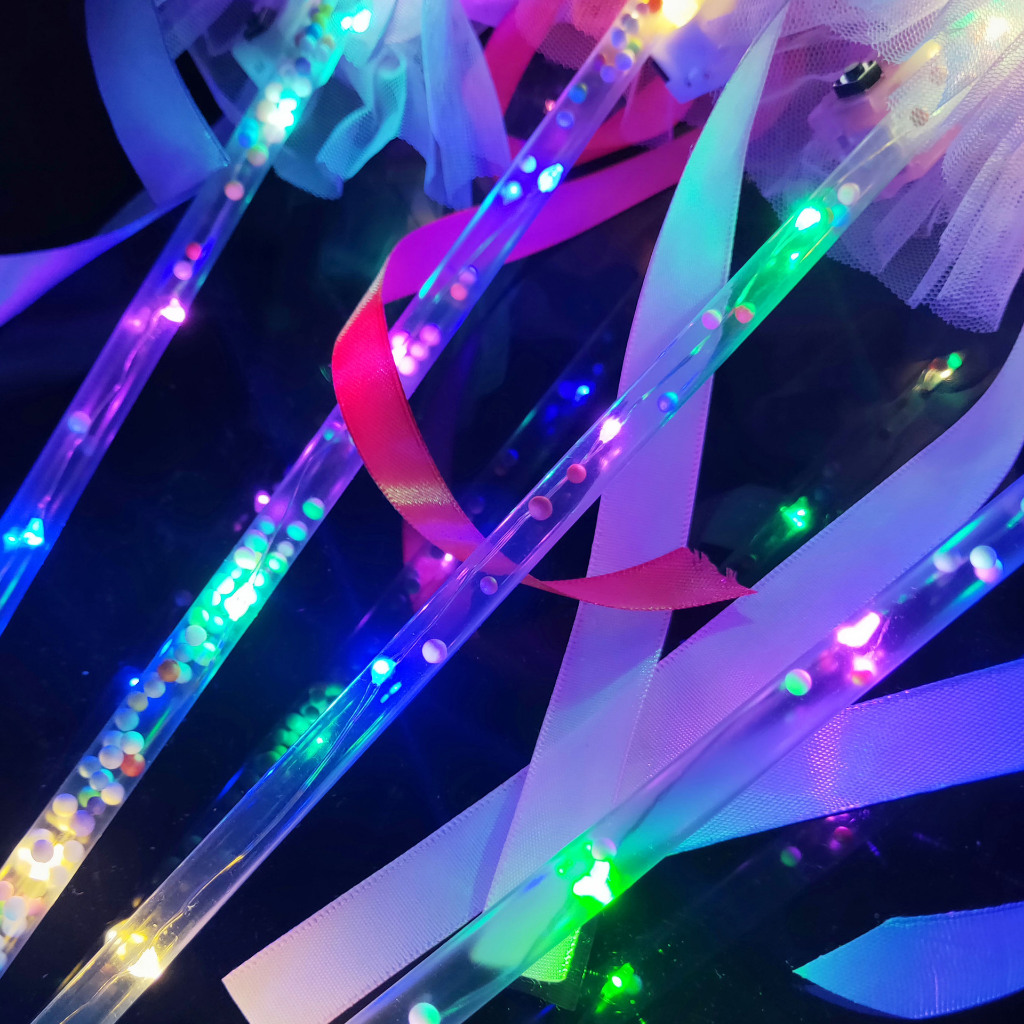 Jual Light Stick Mainan Anak Tongkat Peri dengan Lampu Karakter ...