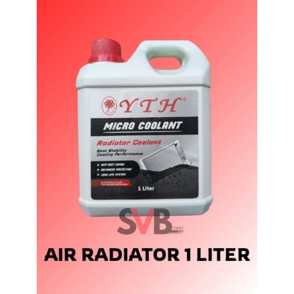 Jual AIR RADIATOR/AIR COOLANT RADIATOR 1 LITER | Shopee Indonesia