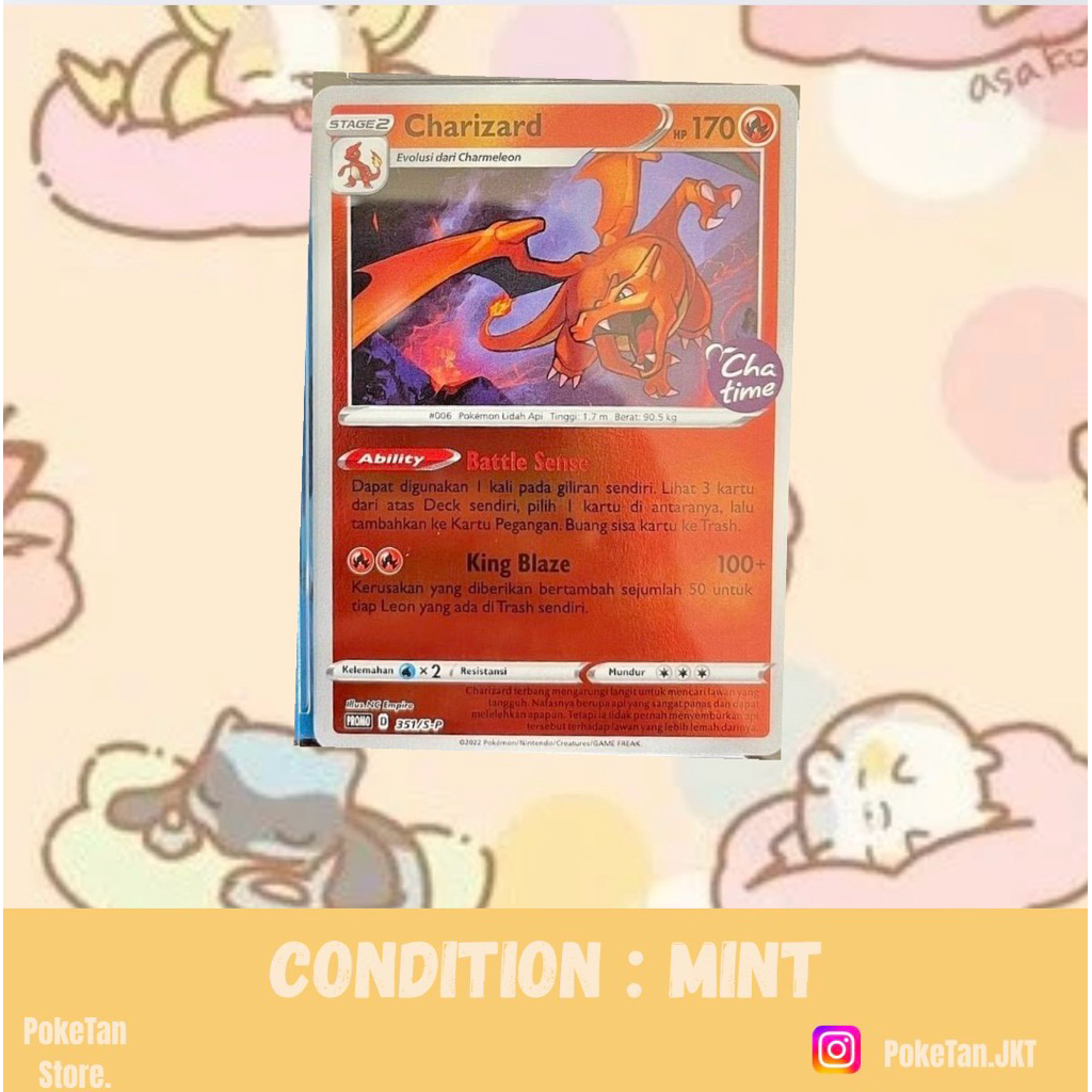 Jual Charizard-Chatime Promo Pack-351/SP-Promo-Bahasa Indonesia ...