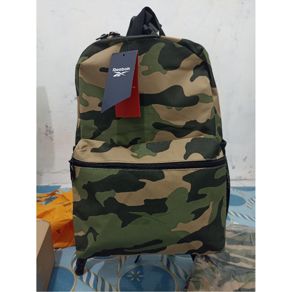 Jual Tas Reebok Clayton Backpack - Olive (New Original) | Shopee Indonesia
