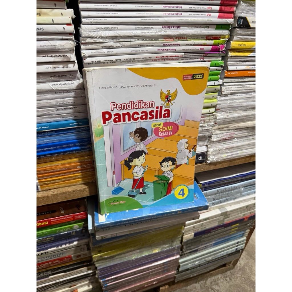 Jual Pendidikan Pancasila kelas 4 SD KURIKULUM MERDEKA BY Pustaka Mulia ...