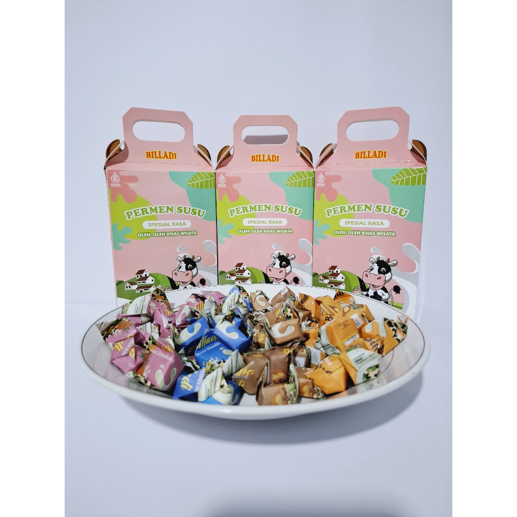 Jual Permen Susu Mix 4Rasa Kemasan Box / Oleh Oleh Khas Wisata Enak ...