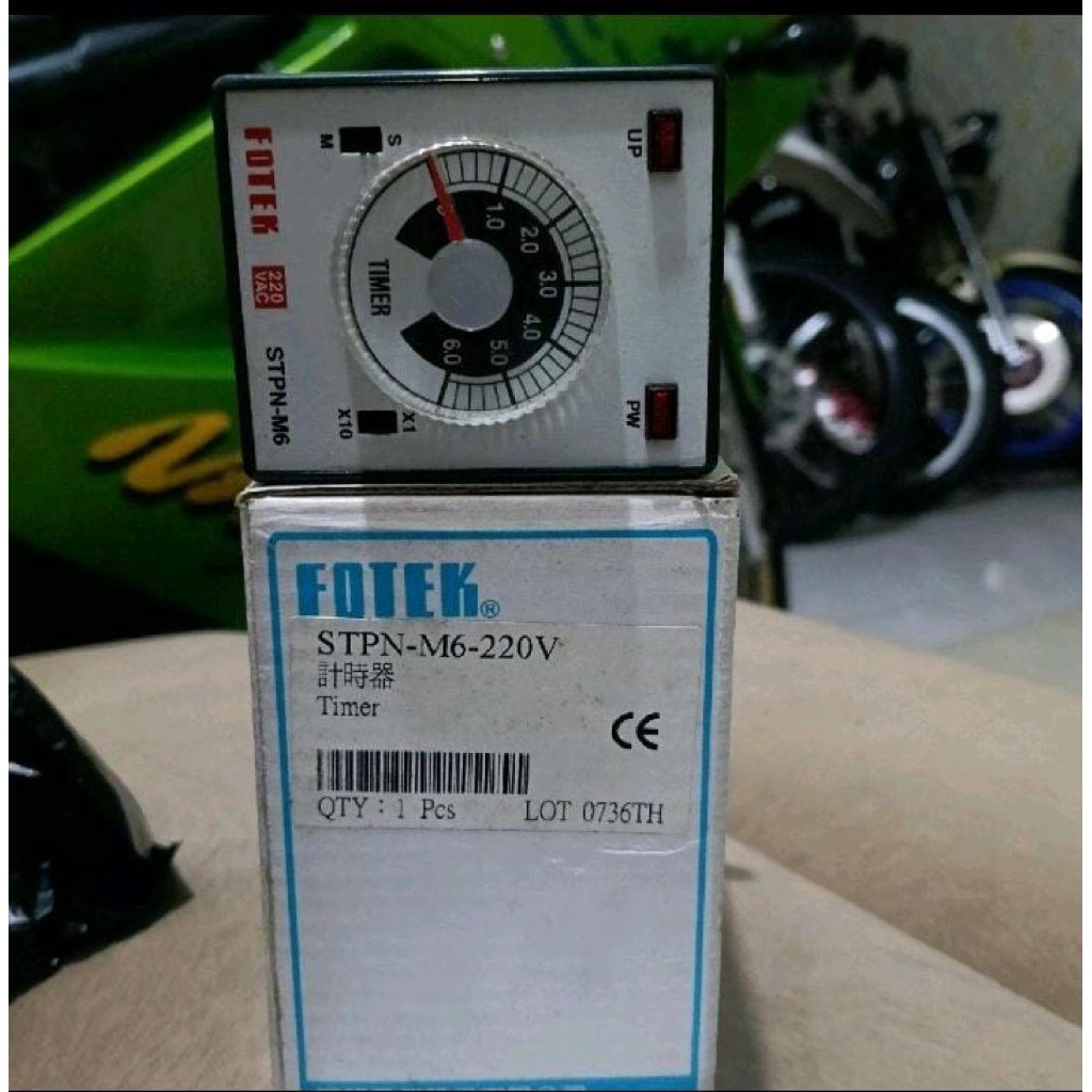 Jual TIMER FOTEK STPN-M6-220V ORIGINAL | Shopee Indonesia