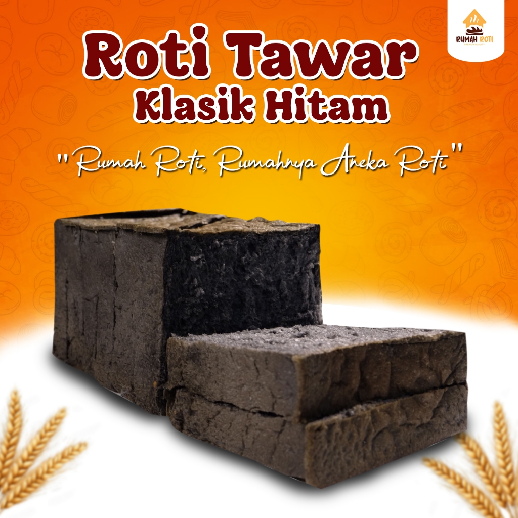 Jual Roti Tawar Klasik Hitam Premium Lembut Dan Tebal | Shopee Indonesia