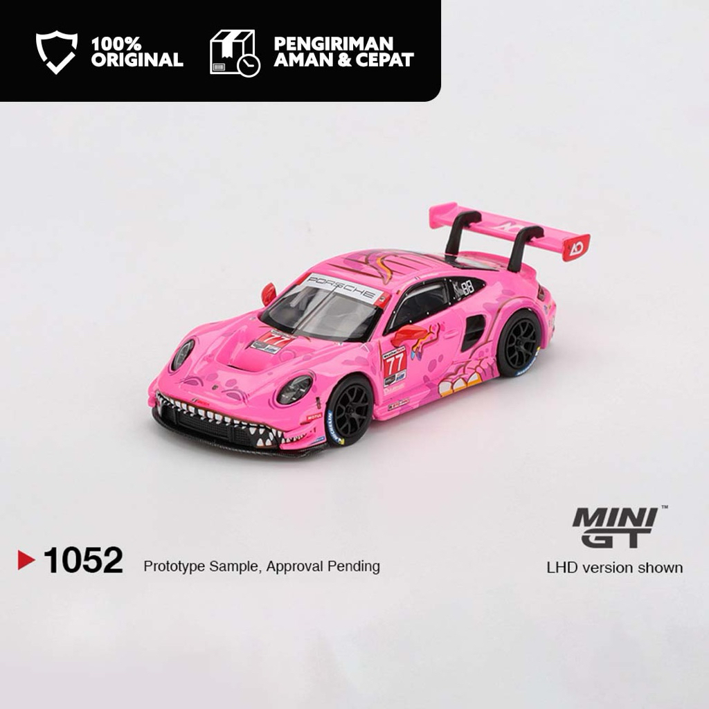 Jual Mini GT Roxy Porsche 911 GT3 R #77 AO Racing 2024 IMSA Road ...