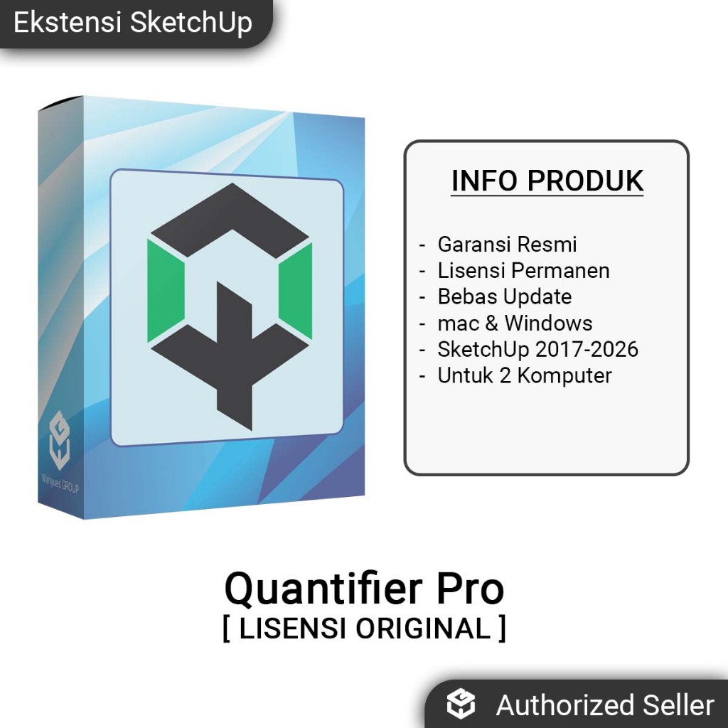 Jual Quantifier Pro Ekstensi SketchUp Lisensi ORIGINAL RESMI | Shopee ...