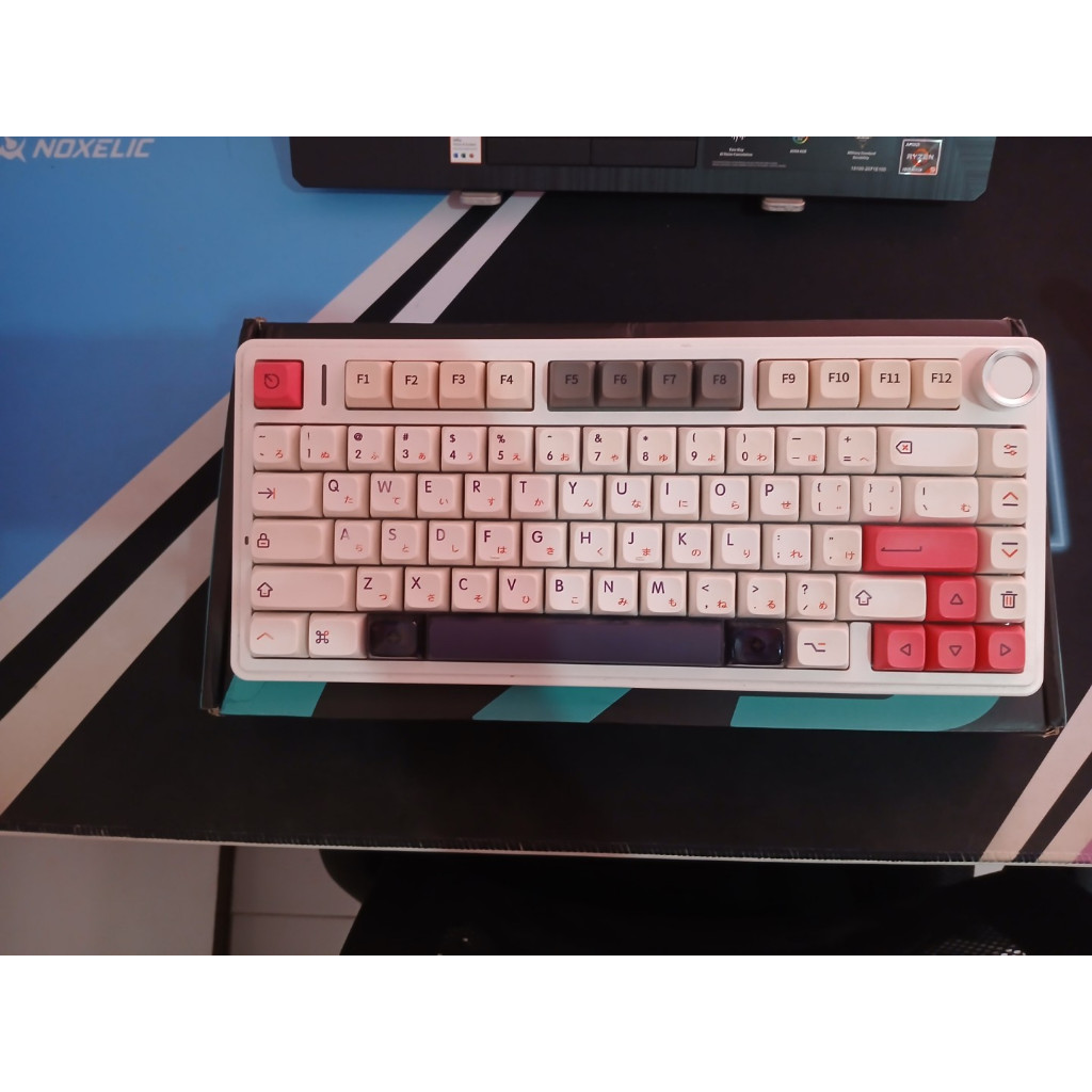 Jual Keyboard Mechanical Aula F75 Moded Gaming, Kantoran With Knob ...