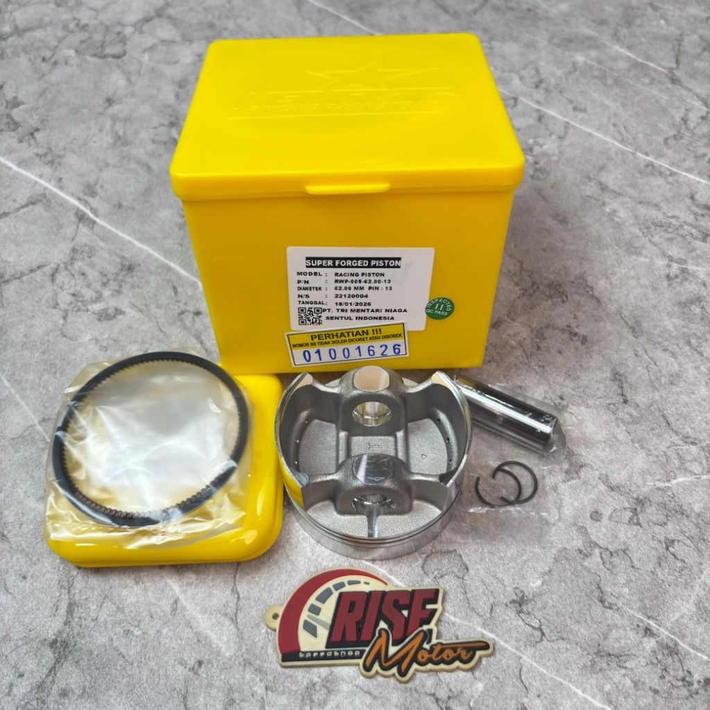 Jual PISTON BRT 62 PEN 13 FORGED CEBOL | Shopee Indonesia