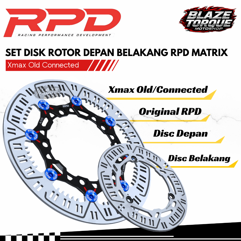 Jual Set Disc Piringan Cakram RPD Xmax Old Connected Matrix Depan ...