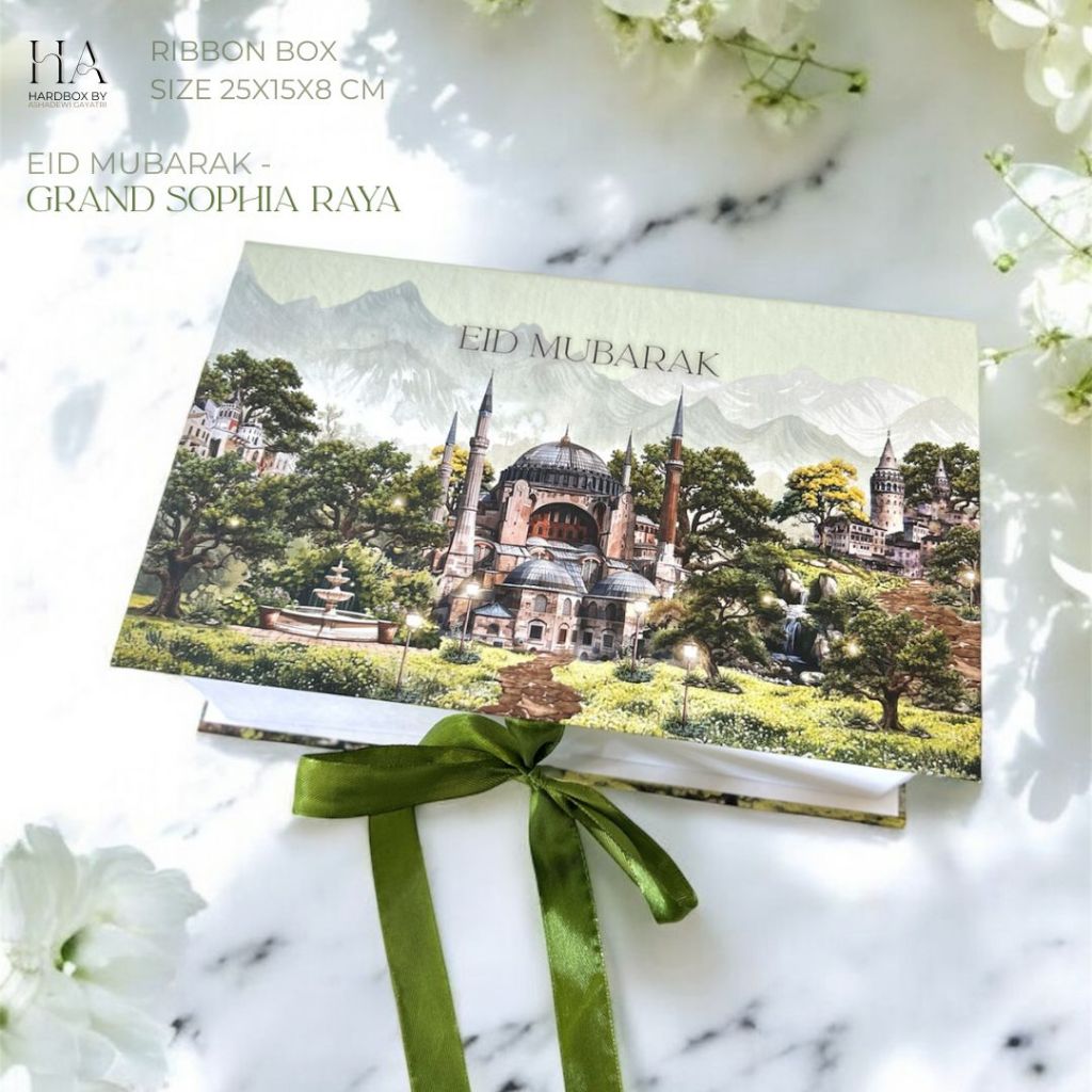 Jual HARDBOX BY ASHADEWI - EID MUBARAK - GRAND SOPHIA RAYA (25X15X8 CM ...