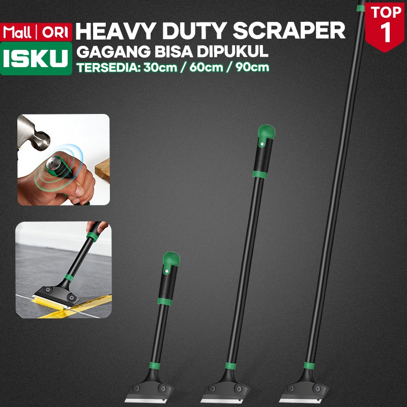 Jual ISKU Scraper Lantai Kape Gagang Panjang 30 60 90 cm Alat Pengerok ...