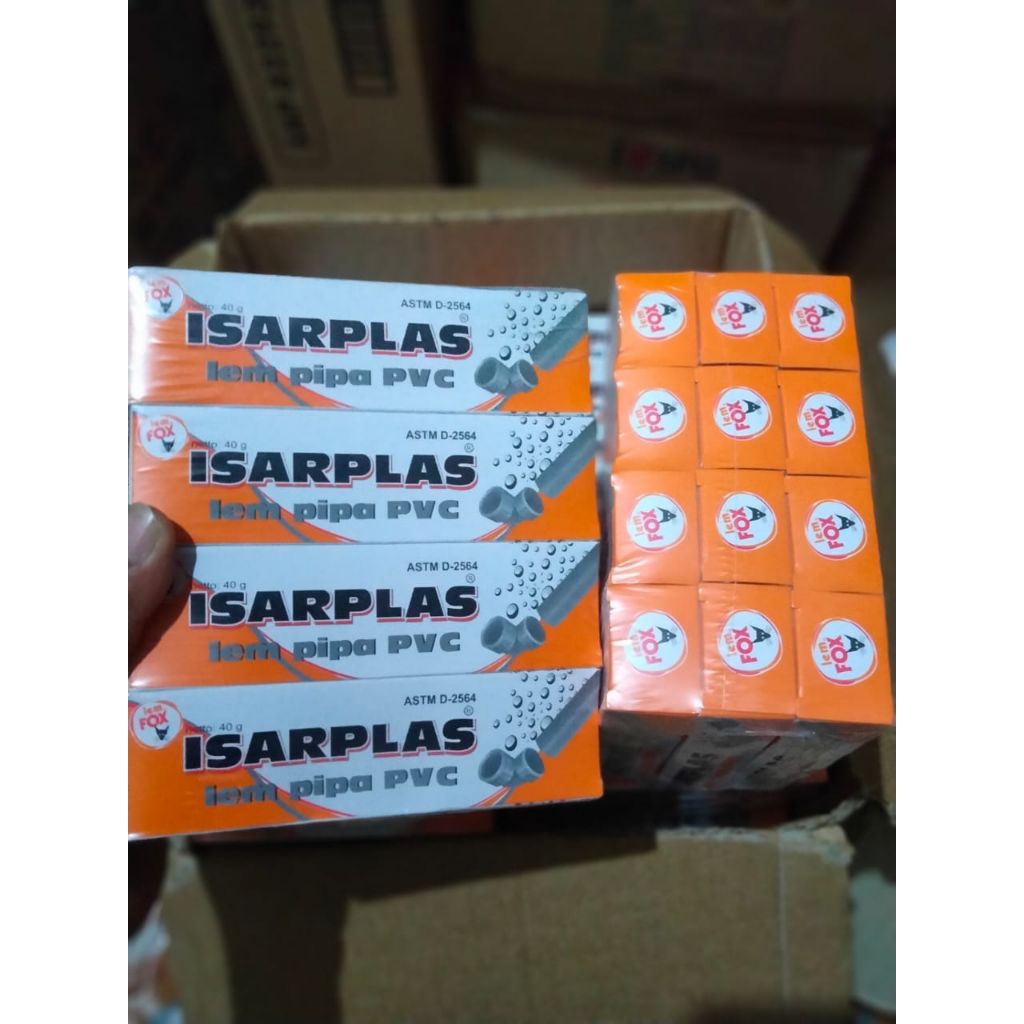 Jual isarplas lem pipa pvc 1 lusin (12pcs) | Shopee Indonesia