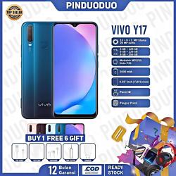 HP VIVO Y17 RAM 8 ROM 256GB Smartphone 4G LET 6.35 Inches Dual SlM Garansi 1Tahun