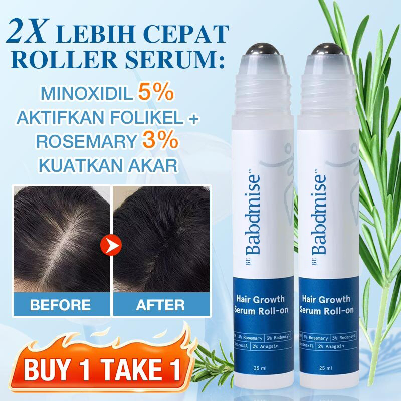 Jual [Ramadan Sale] Serum Rambut Roller 3% Rosemary Oil Effective Hair ...