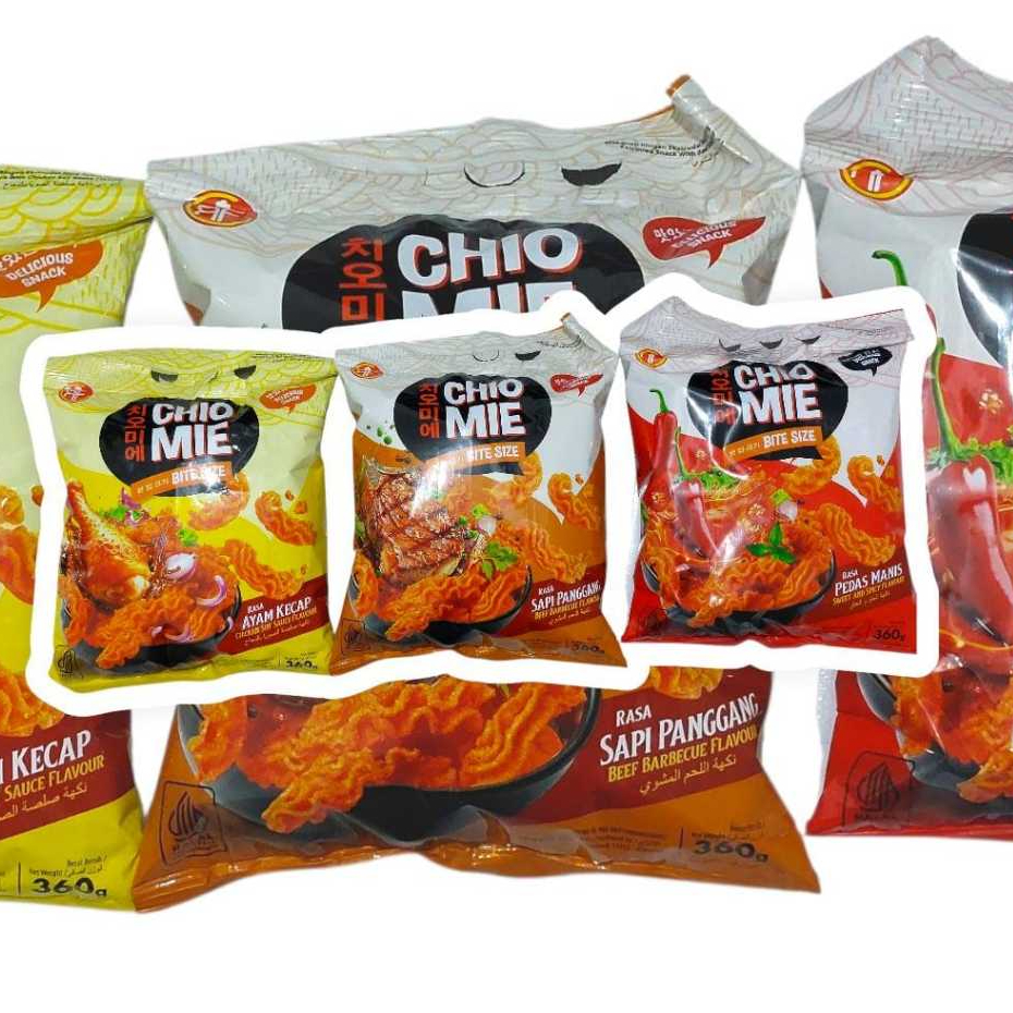 Jual Chio Puff Pangsit 180 Gram, Chio Mie Pedas Manis, Ayam Kecap Dan ...
